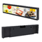 POE Shopping Mall Lcd Bar Display , Bus Advertising Stretched LCD Monitor